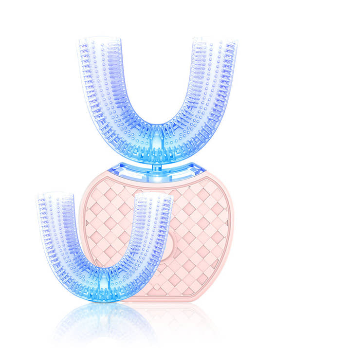 Intelligent Automatic Electric Toothbrush Brush Whitening Blue Light USB Charging